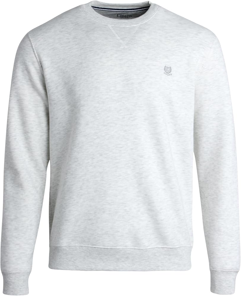 Chaps Men's Sweatshirt - Classic Fit Fleece Crewneck Pullover Sweatshirt for Men (S-2XL)
