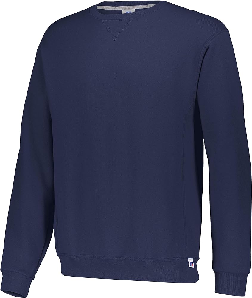 Russell Athletic Dri Power Crewneck Sweatshirt, XL, Navy