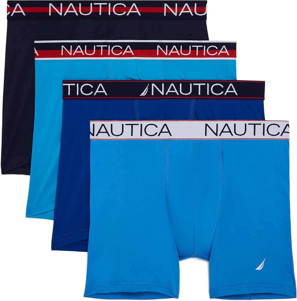 Nautica Men's 4-Pack Limited Edition Micro Boxer Briefs