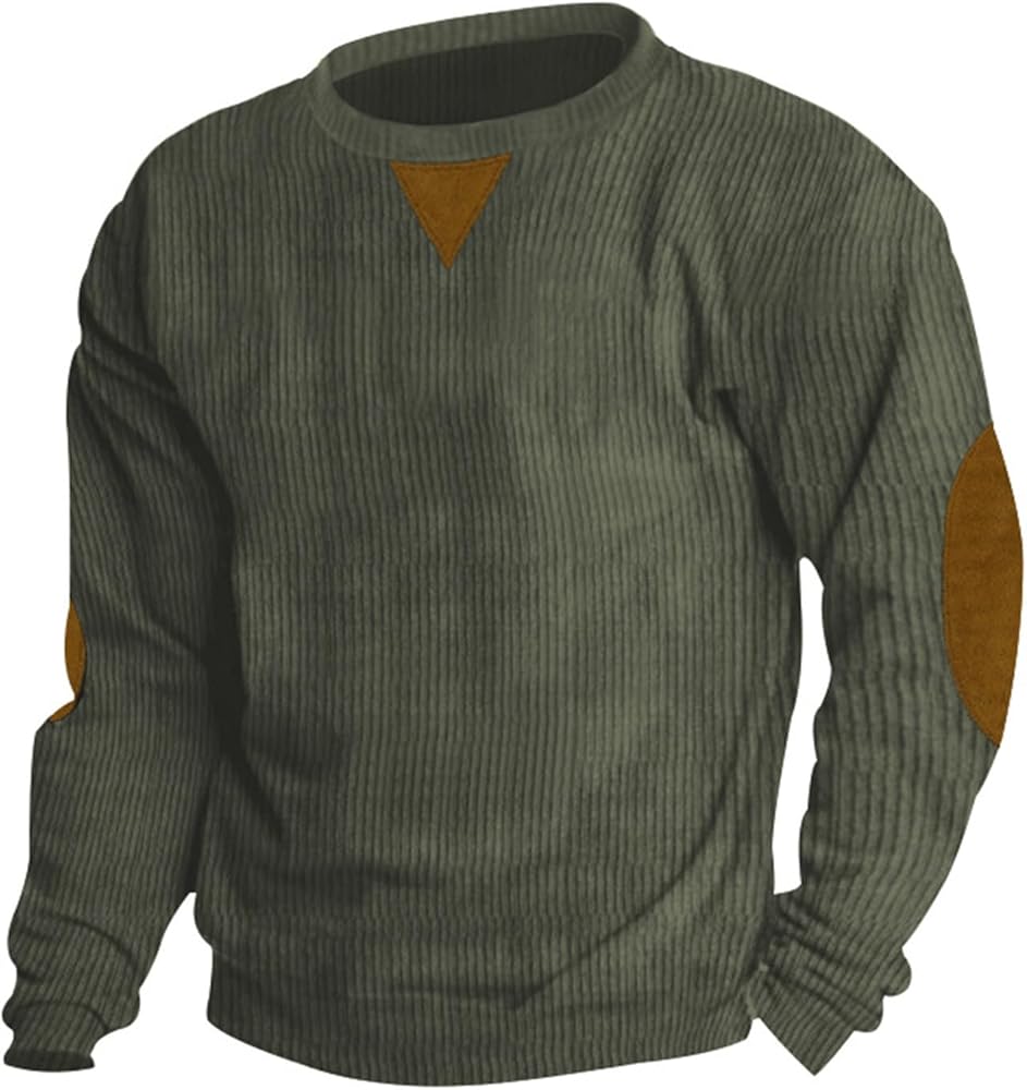 RTRDE Men's Henley Pullover Sweatshirts Long Sleeve Shirts Casual Thermal Loose Fit Button Up Pullovers, S-3XL