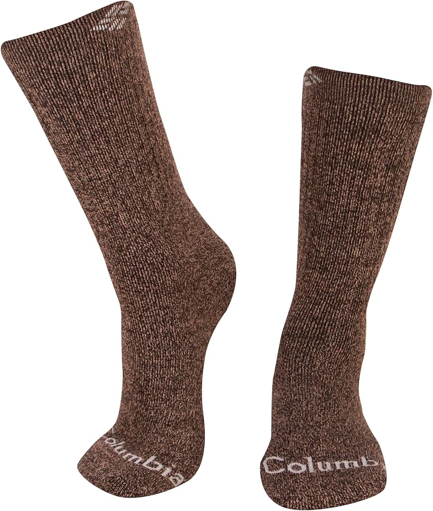 Columbia Men's 2 Pack Casual Wool Crew socks