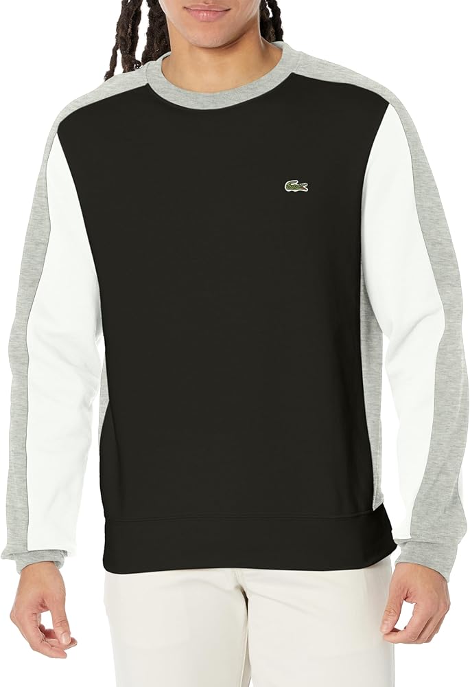 Lacoste Men's Colorblocked Classic Crew Neck Sweatshirt