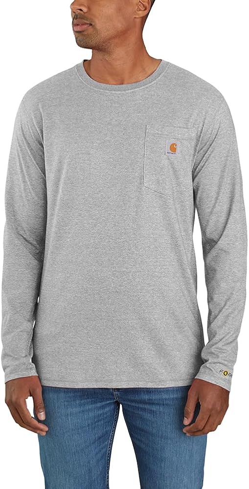 Carhartt Men's Force Relaxed Fit Midweight Long-Sleeve Pocket T-Shirt