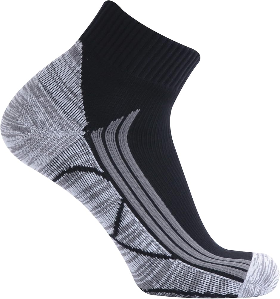 Ultra Thin Waterproof Crew Ankle Socks, Unisex Hiking Kayaking 1 Pair