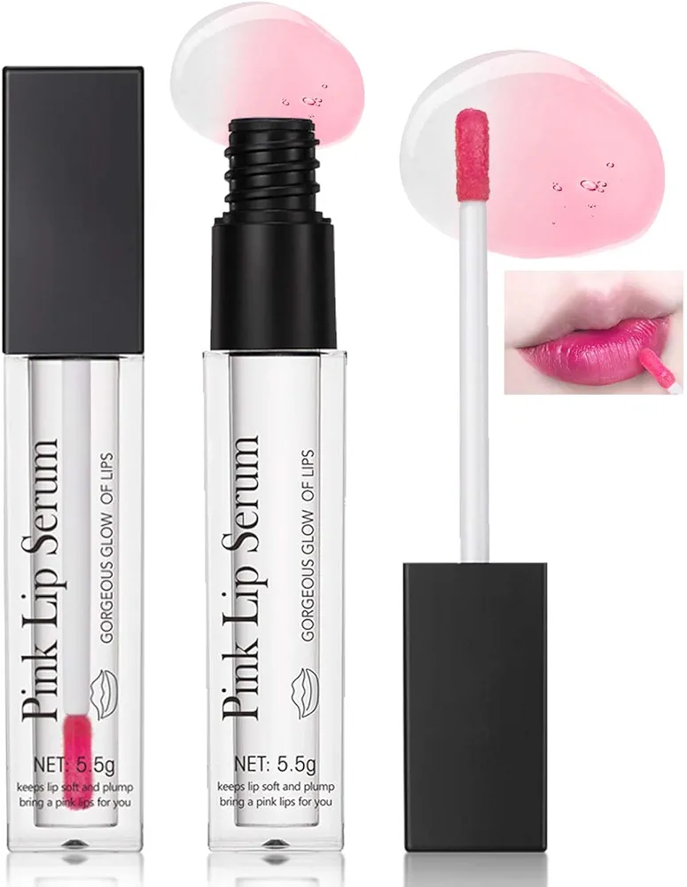 Color Changing Lip Glow Oil,Boss Up Glitter Lip Gloss Shimmery Lip Oil Moisturizing Lip Plumping Oil Long Lasting Non-Sticky Fresh Texture