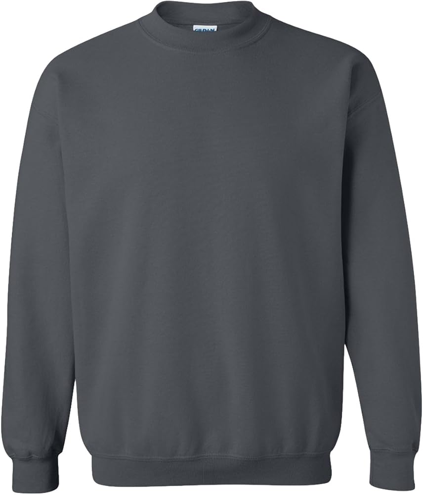 Gildan 18000 - Classic Fit Adult Crewneck Sweatshirt Heavy Blend - First Quality - Dark Heather - X-Large