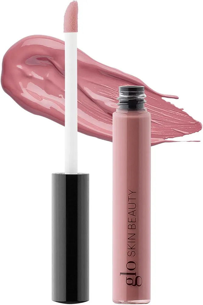 Glo Skin Beauty Lip Gloss | Color and Shine with Lip Nourishing Ingredients, without Stickiness, (Whisper)