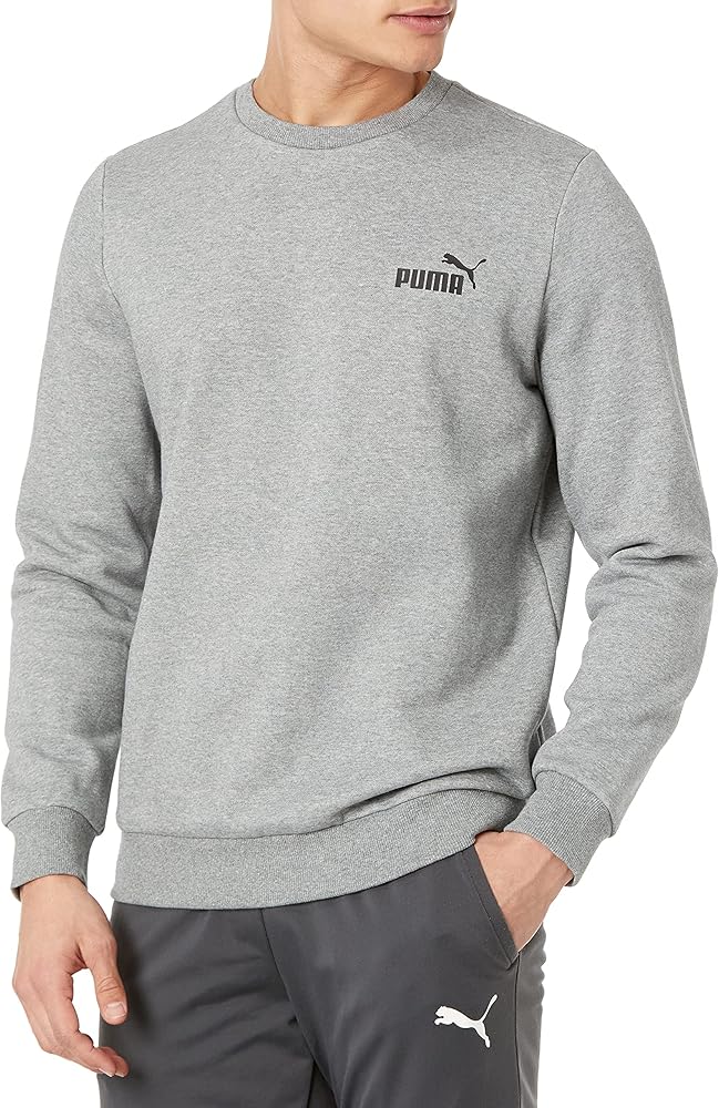 PUMA Men's Essentials Fleece Crewneck