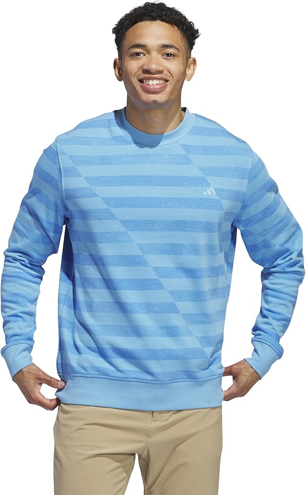 adidas Men's Ultimate365 Printed Crewneck Sweatshirt