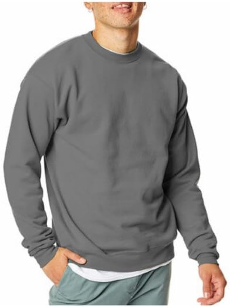 Hanes mens Ecosmart Fleece Sweatshirt
