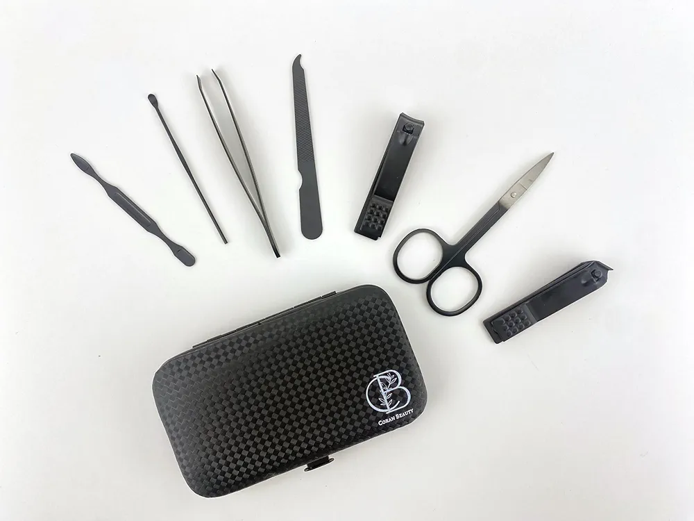Manicure set 7-in-1, personal care professional pedicure set.