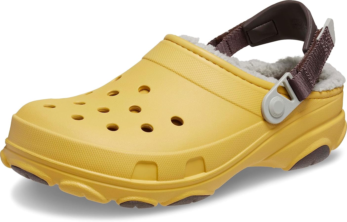 Crocs Unisex-Adult Classic All Terrain Lined Clogs with Adjustable Heel Strap