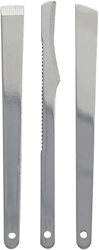 Leadigol 3Pcs/Set Feet Scraper Foot Care Repairing Manicure Portable Nail Clipper,Professional Foot Care Manicure Pedicure Tools
