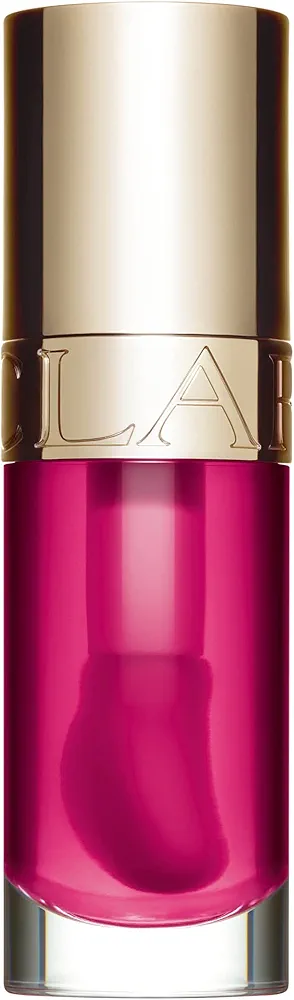 Clarins Lip Comfort Oil | Soothes, Comforts, Hydrates and Protects Lips | Sheer, High Shine Finish | Visibly Plumps | 93% Natural Ingredients | Organic Sweetbriar Rose Oil, Rich in Omega-6 and Omega-3