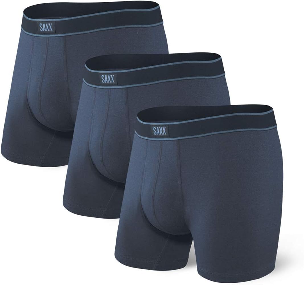 SAXX Underwear Co. - Men's Daytripper Boxer Brief Fly 3Pk With Built-In Pouch Support - Underwear For Men