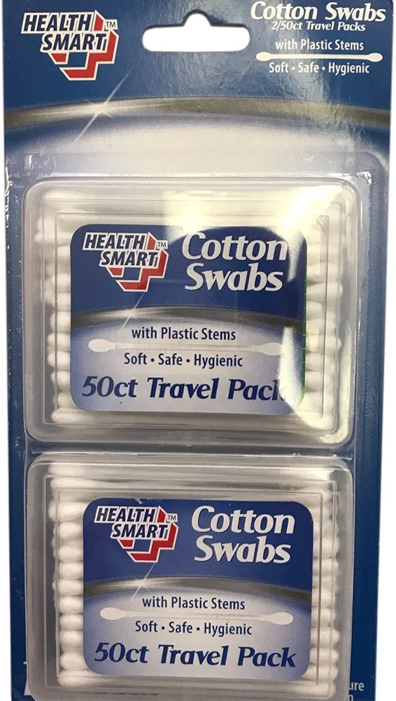 Cotton Swabs Travel 2PK 100Count