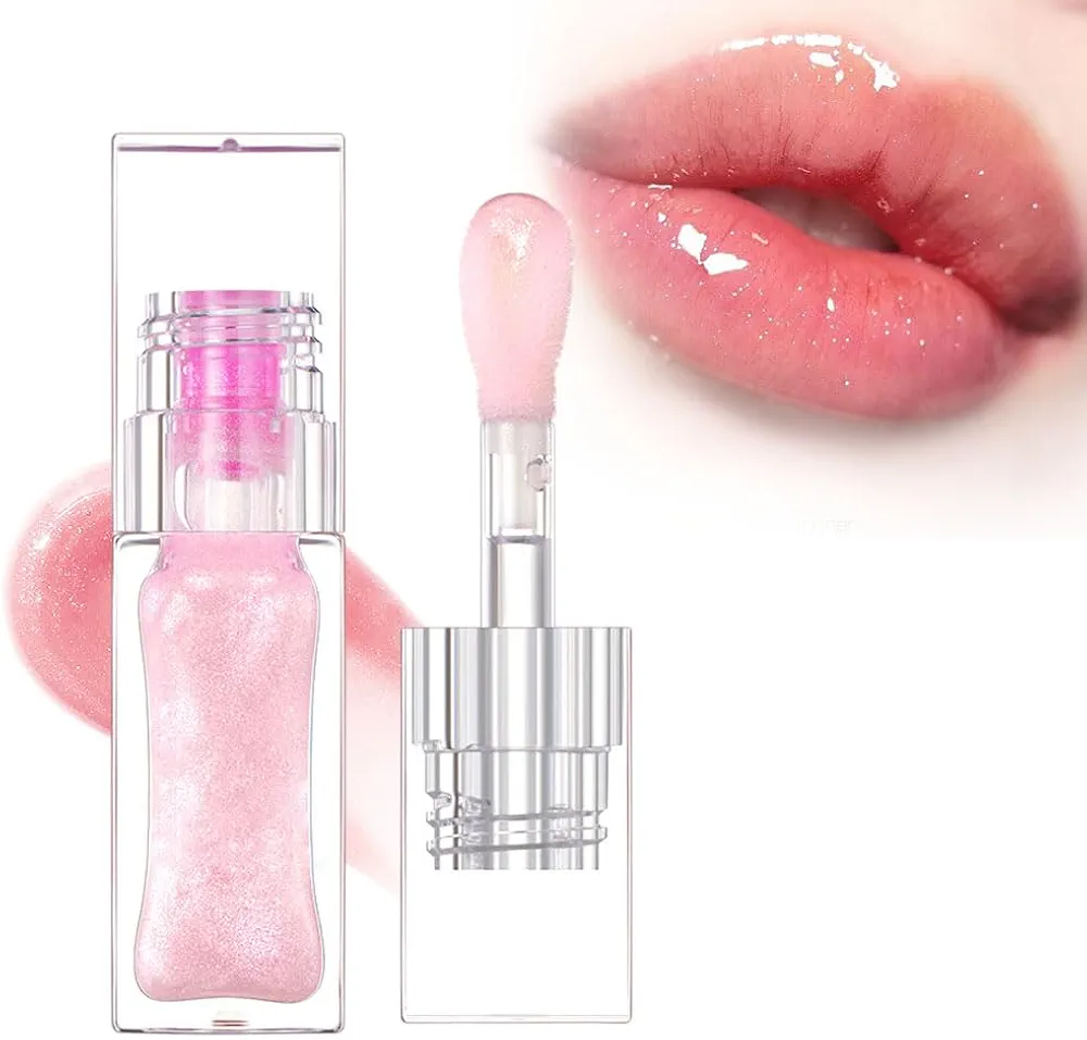 Upgrade Magic Color Changing Lip Oil, 2024 New Gloss Tinted Lip Balm Transparent Lip Care, Moisturizing Color Changing Lip Gloss Plumping Lip Oil for Women (1PC)