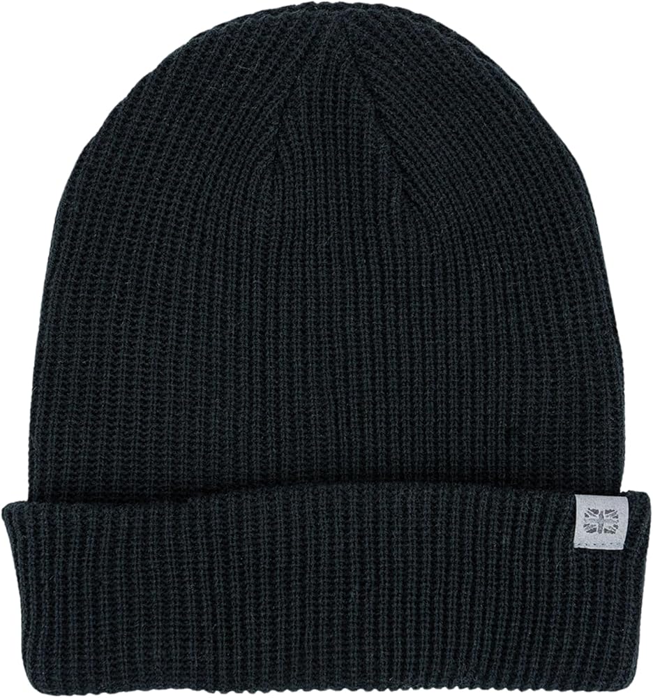 Britt's Knits Men’s Craftsman Warm Winter Classic Ribbed Beanie Cuffed Design Hat