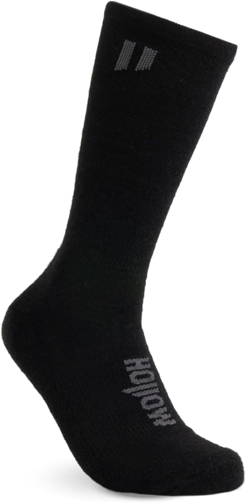 HOLLOW Alpaca Crew Socks for Men and Women, Moisture Wicking Alpaca Socks for Hiking, Running, Temperature Regulating