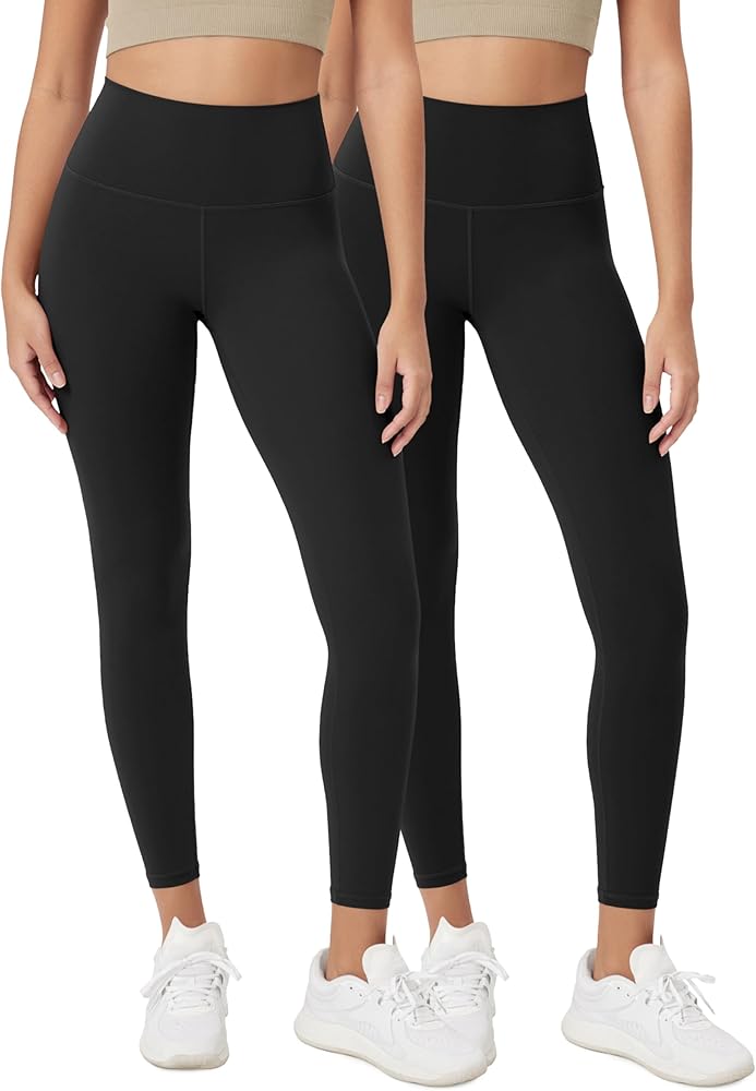 ODODOS ODCLOUD 2-Pack Buttery Soft Lounge Yoga Leggings for Women 23" / 25" /28" High Waist Yoga Pants