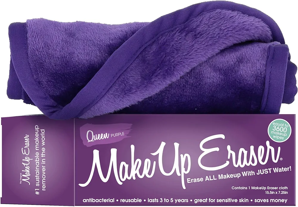 The Original MakeUp Eraser PRO, Effortlessly Remove All Makeup Using Only Water, Including Waterproof Mascara, Eyeliner, Foundation, Lipstick, Sunscreen, and More