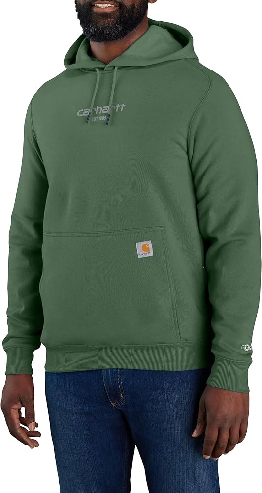 Carhartt Men's Force Relaxed Fit Lightweight Logo Graphic Sweatshirt 106655