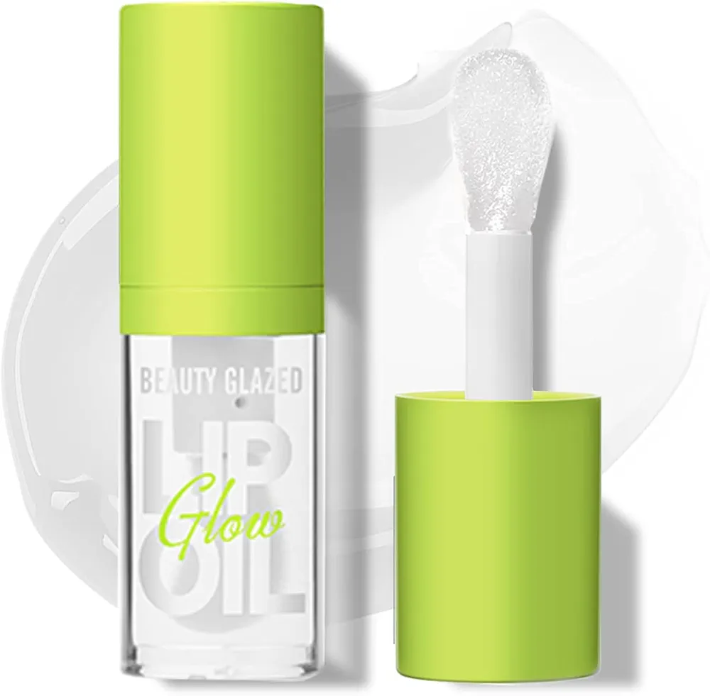 MYUANGO Lip Oil Moisturizing, Hydrating Lip Care Lip Tint, Shiny Lip Glow Vegan Plumping Lip Gloss for Dry Lips (101, STANDARD SIZE)