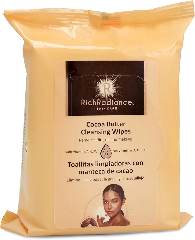 RICH RADIANCE COCOA BUTTER CLEANSING WIPES