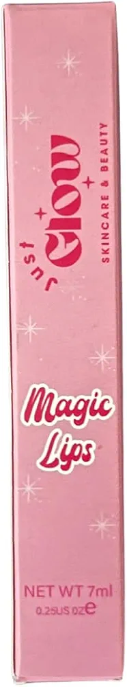Just Glow Skincare & Beauty Magic Lips Color Changing Lip Gloss - Color Changing Lip Oil - Non-sticky, Hydrating, Moisturizing, Repairing and Nourishing Lip Gloss- Strawberry Cheesecake (0.25oz)