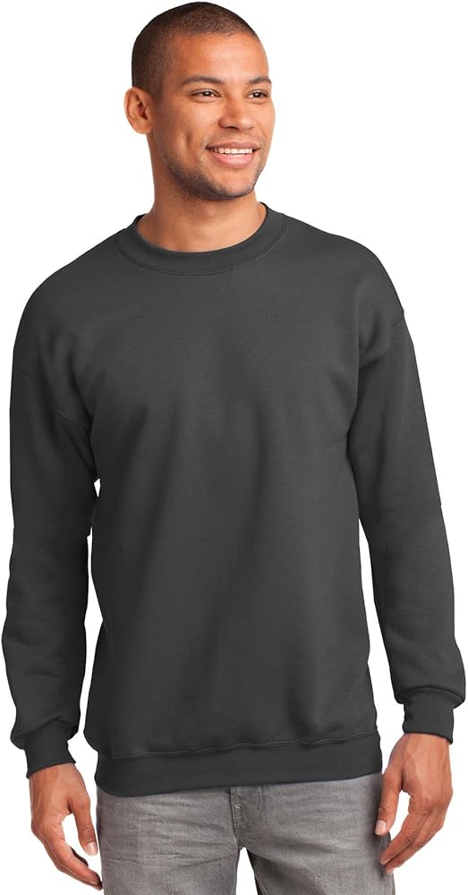 Port & Company Tall Essential Fleece Crewneck Sweatshirt. PC90T