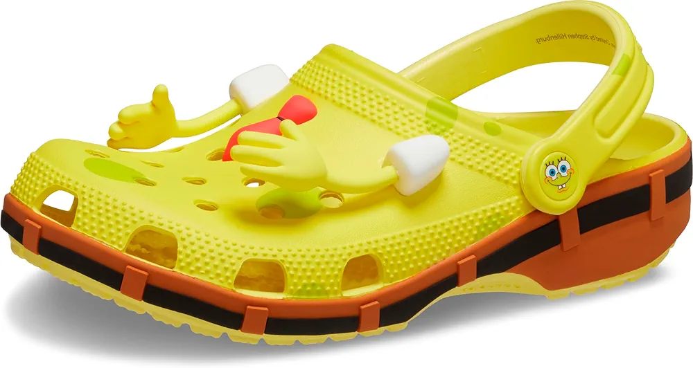 Crocs Unisex-Adult Spongebob Squarepants Classic Clog Bnna