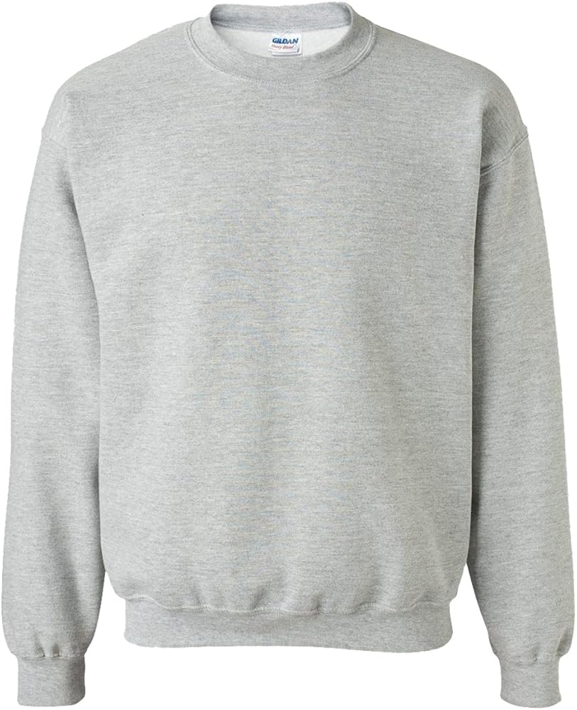 Gildan Activewear 50/50 Crewneck Sweatshirt, S, Sport Grey