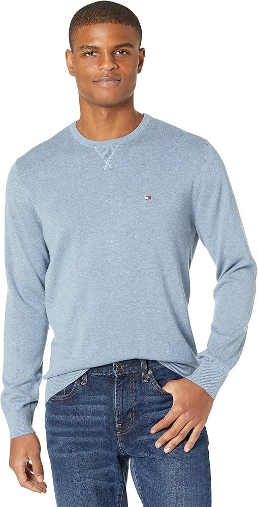 Tommy Hilfiger Men's Solid Crewneck Sweater
