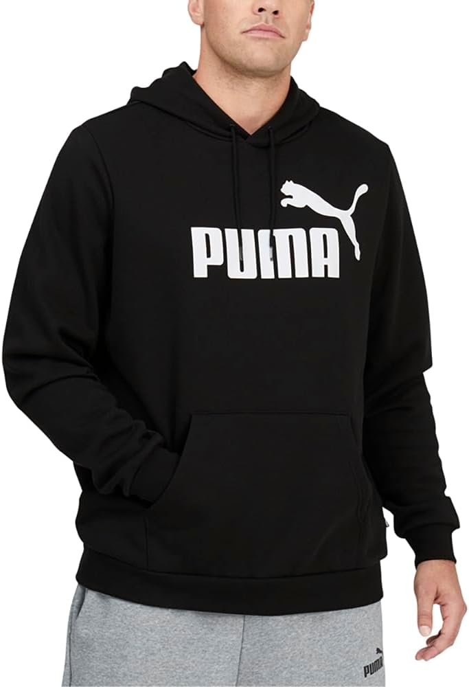 PUMA Men's Essentials Logo Fleece Hoodie (Available in Big & Tall)