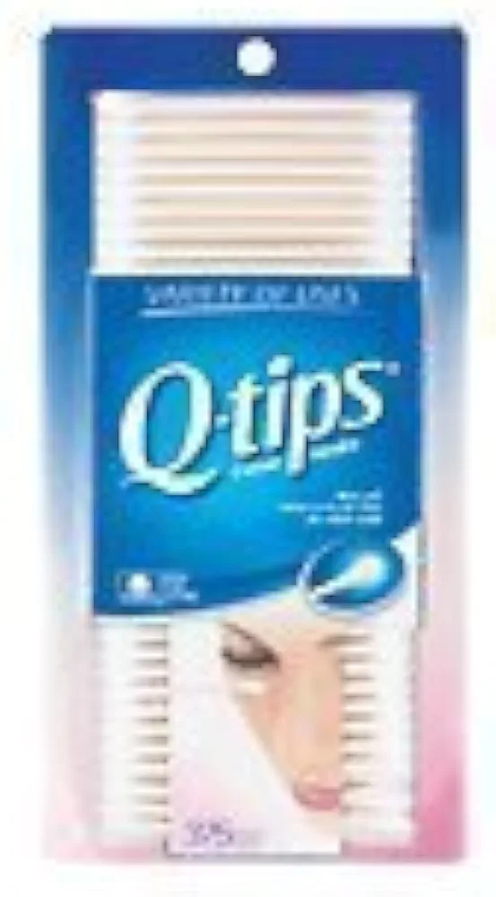 Q-Tips Swabs, Size 375, Pack of 2