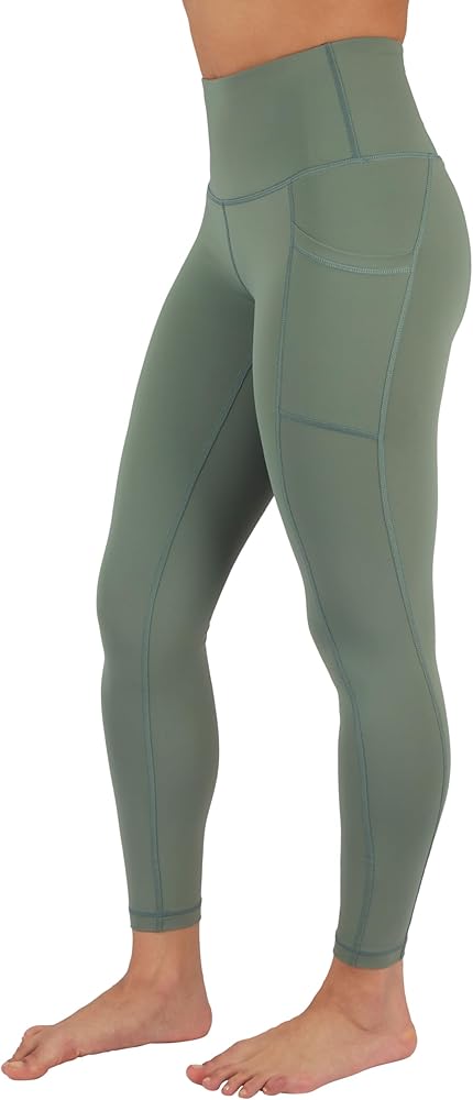 90 Degree By Reflex High Waist Tummy Control Interlink Squat Proof Ankle Length Leggings