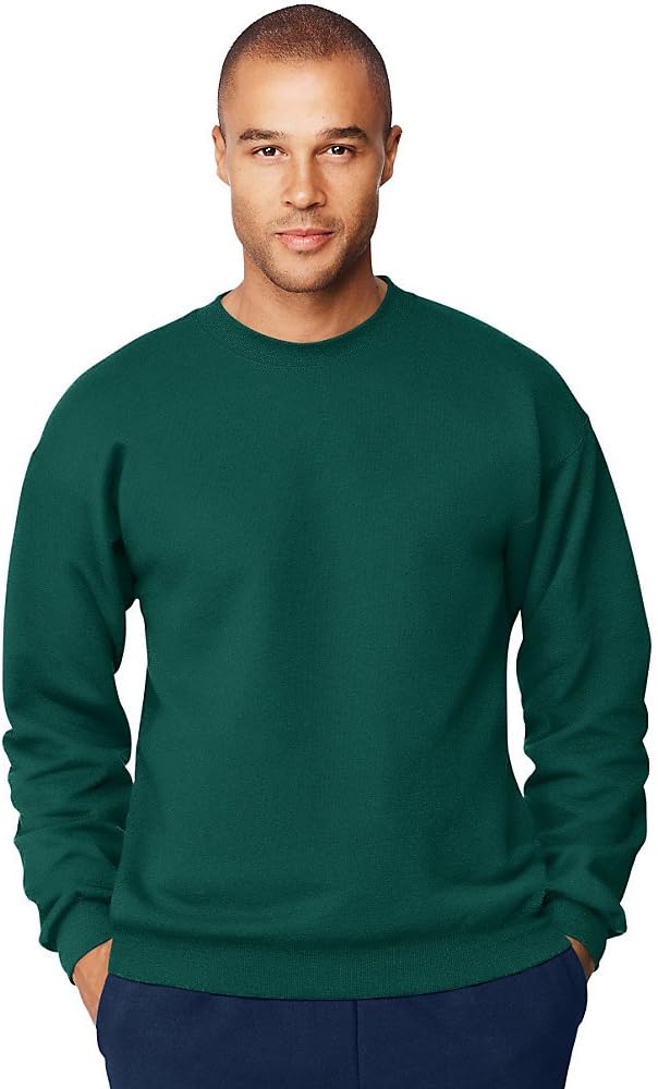 Hanes Ultimate, Heavyweight Fleece Sweatshirt, Crewneck Pullover for Men