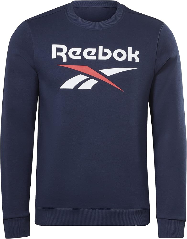 Reebok Men's Big Logo Crewneck Sweatshirt
