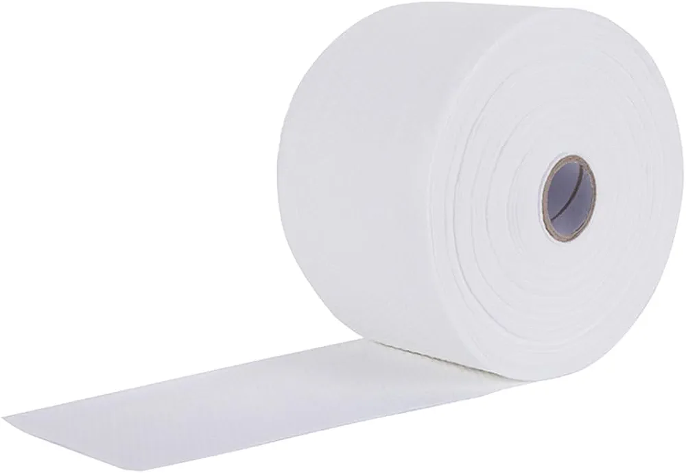 1 Roll White Non-woven Fabric Disposable Face Towel Soft Facial Towelette Makeup Remover Wet Dry Wipes Thick Comfortable Cotton Cosmetic Pads
