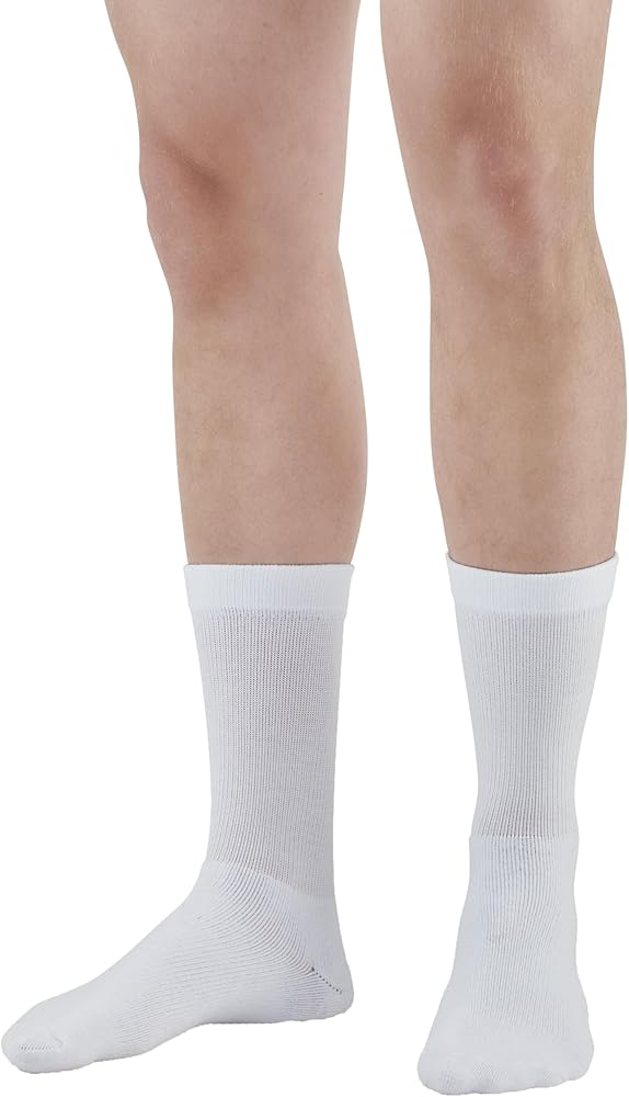 Ames Walker AW Style 130 Coolmax 20-30 mmHg Firm Compression Crew Socks Xlarge