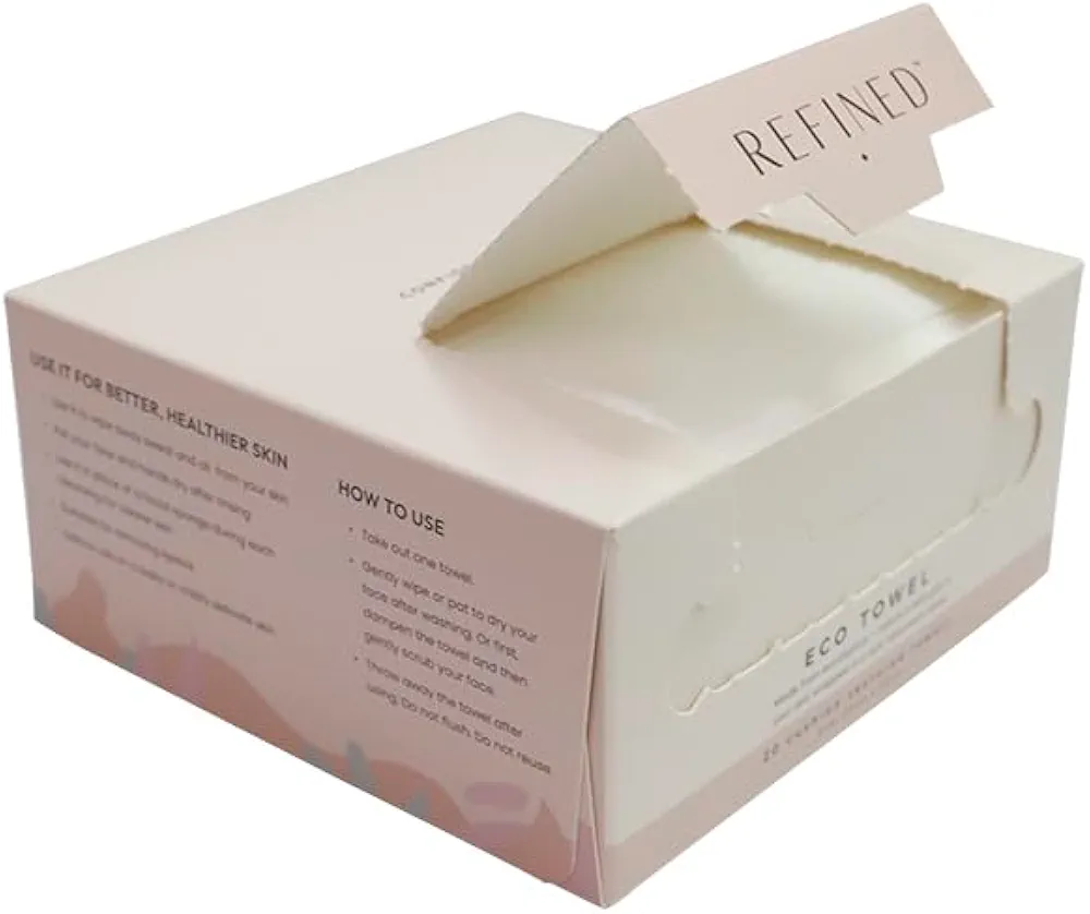 Soft Disposable Face Towels: Travel Face Wipes, anti sweat face towels, Clean face Towels, Makeup Remover Cleansing Wipes, Disposable Washcloths for Travel, Viral Skincare Girl Must-Haves, 20 Count.