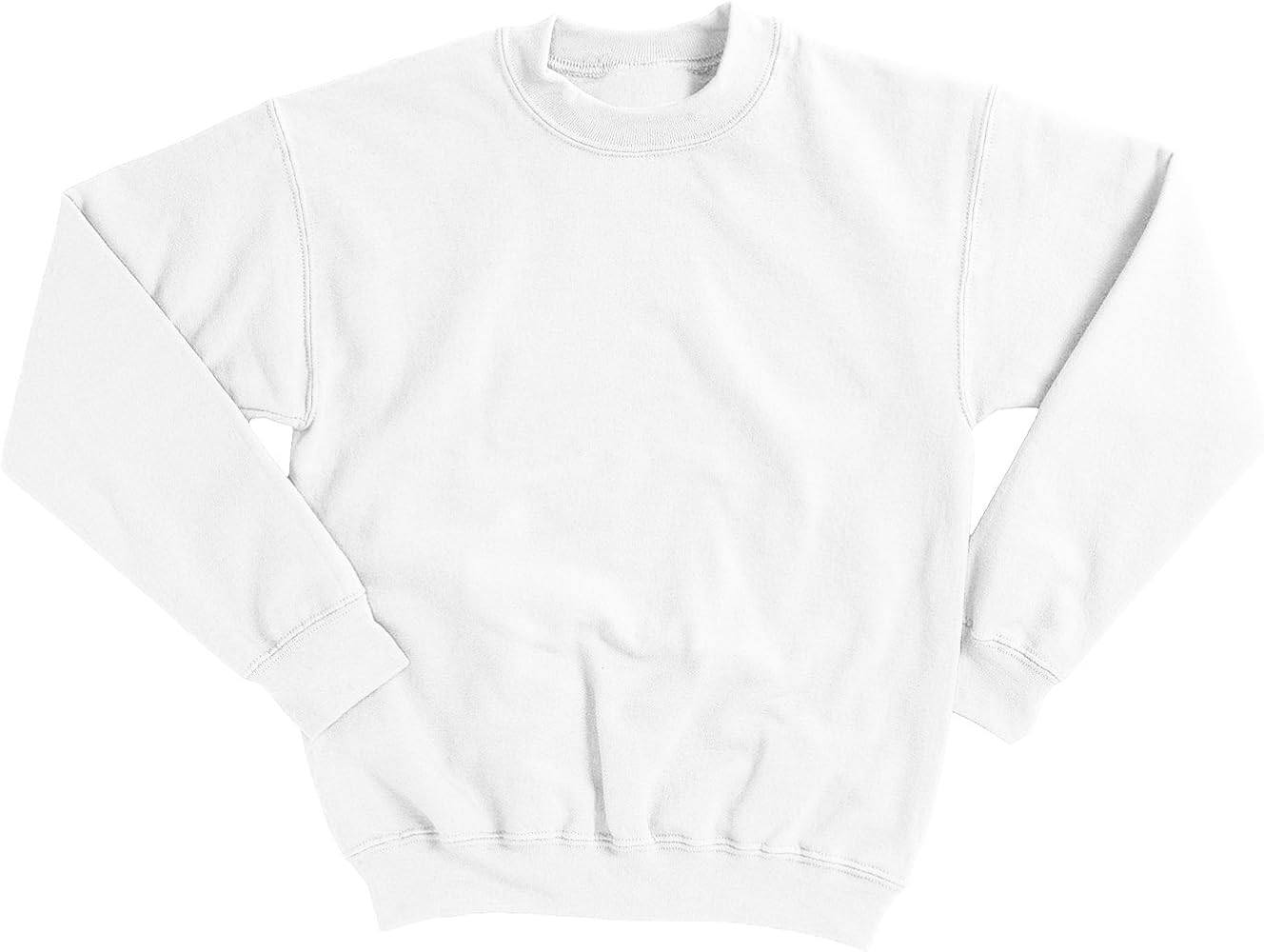 Gildan-Youth Crewneck Sweatshirt-White