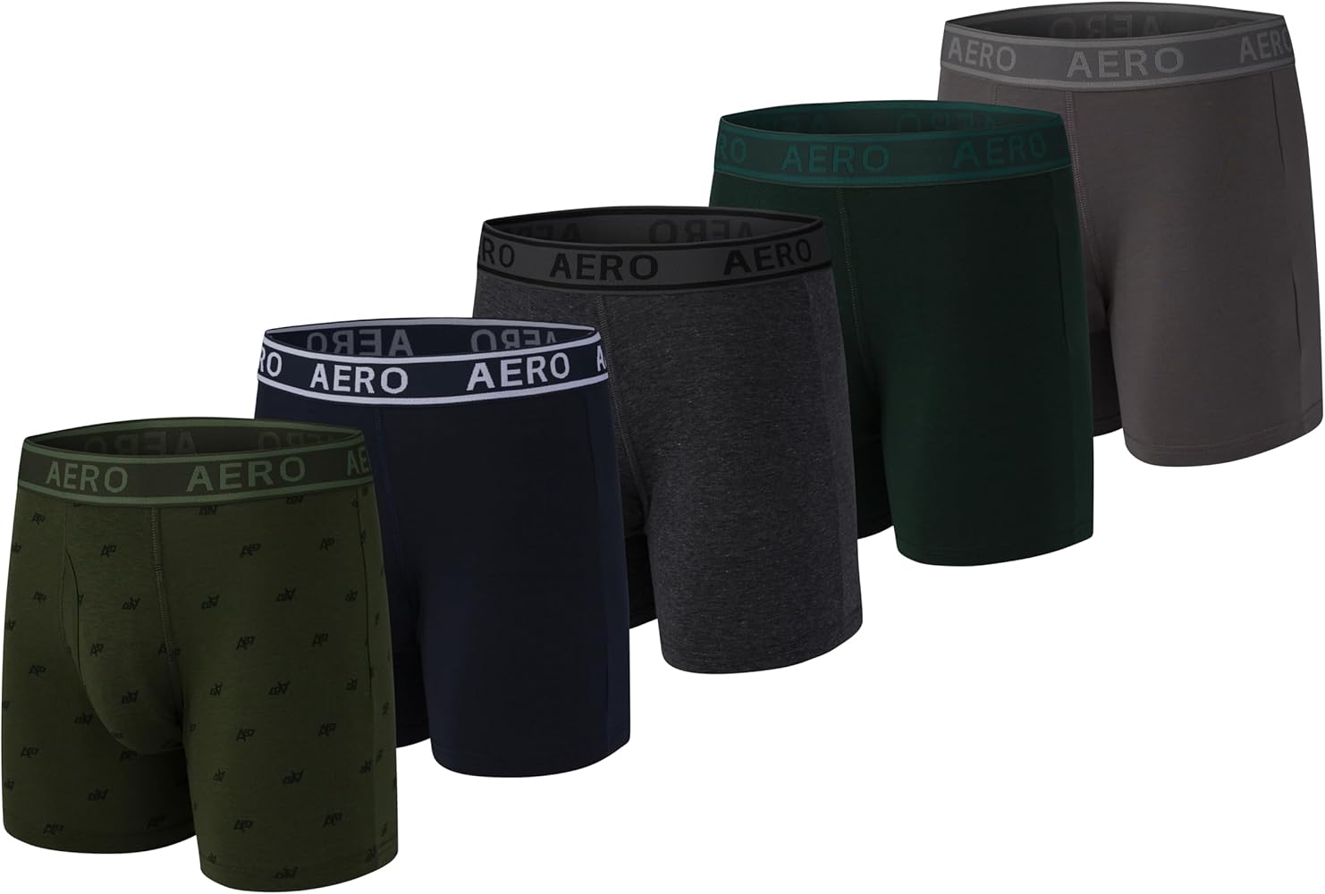 AEROPOSTALE Mens Boxer Briefs-Cotton Stretch Boxer Briefs Underwear