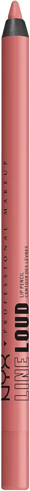 NYX PROFESSIONAL MAKEUP Line Loud Lip Liner, Longwear and Pigmented Lip Pencil with Jojoba Oil & Vitamin E - Born To Hustle (Muted Rose)