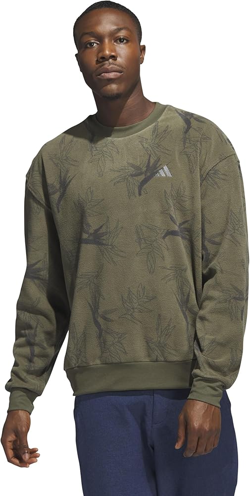 adidas Men's Oasis Crew Golf Sweatshirt