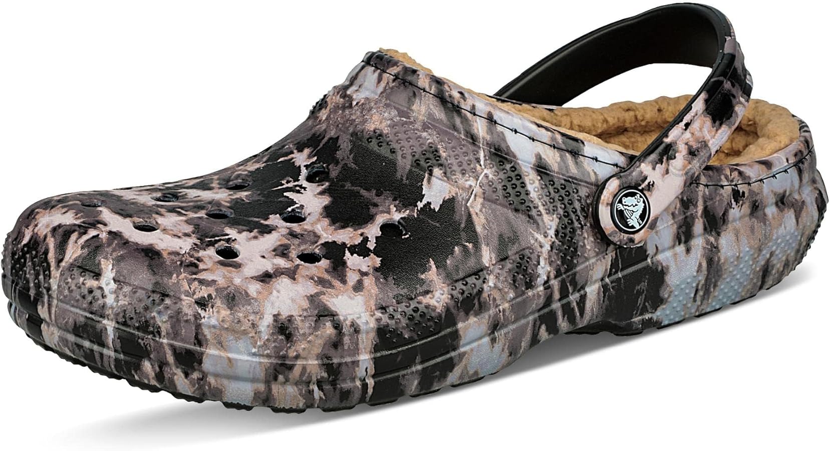 Crocs Unisex-Adult Classic Lined Tie-Dye Clog