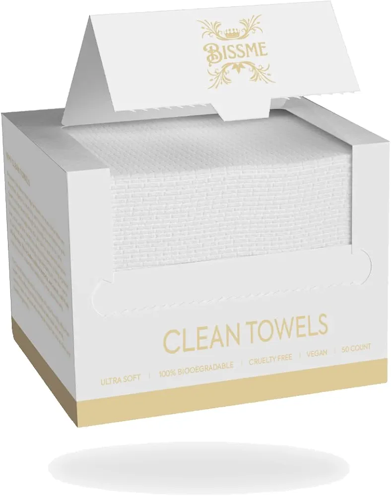 Skin care Towel, Makeup Remover Wipes, Makeup remover,Water wipes,travel accessories,disposable face towel, Skin Towelette,makeup towels,Ultra Soft, 50 Ct, 1 Pack.